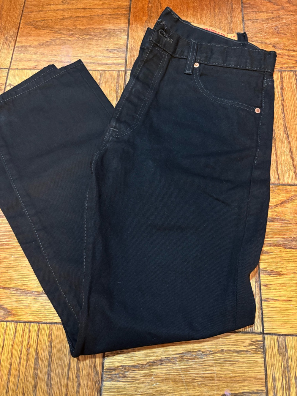 Levi's Men's Straight Jeans in Black